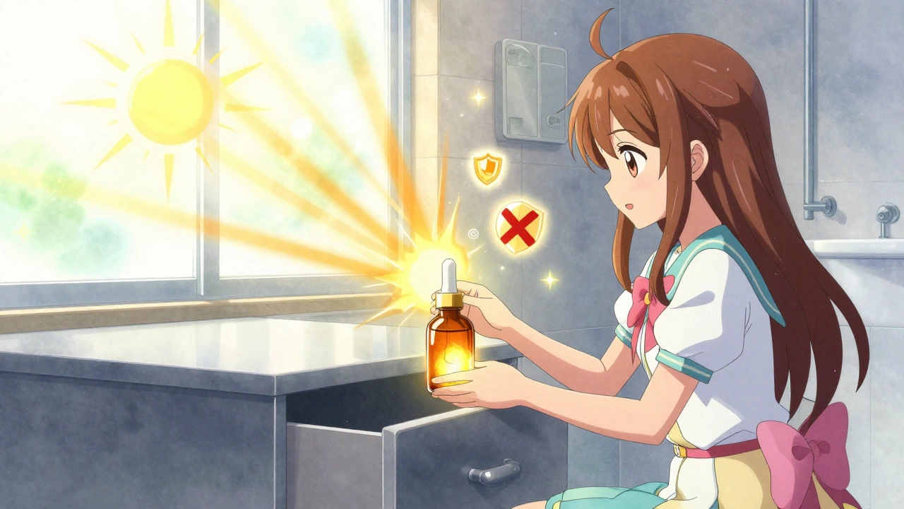 How to Store Light-Sensitive Medications and Eye Drops Properly