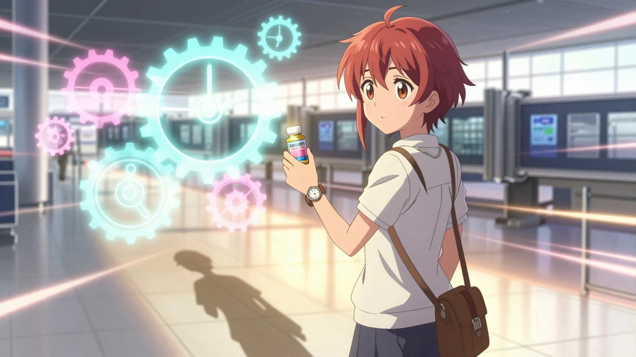 Jet Lag and Time-Released Medication Dosing Across Time Zones: What Actually Works