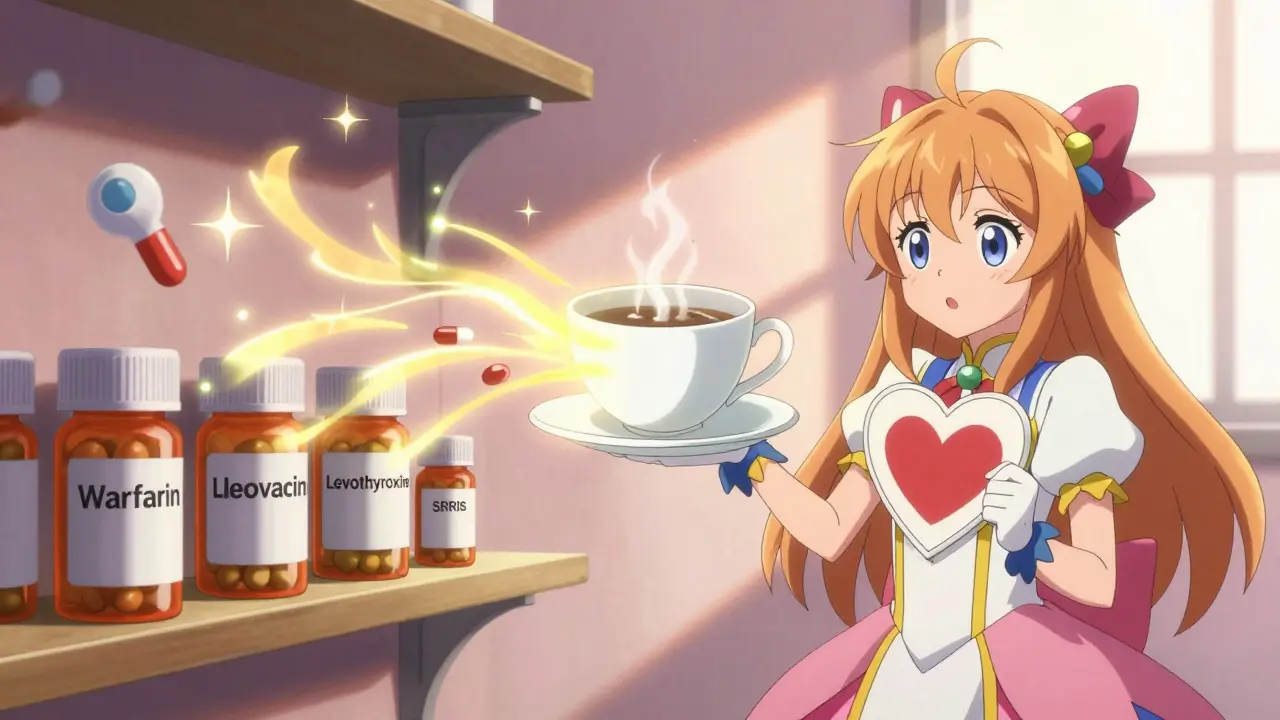 Caffeine and Medication Safety: What You Need to Know About Dangerous Interactions