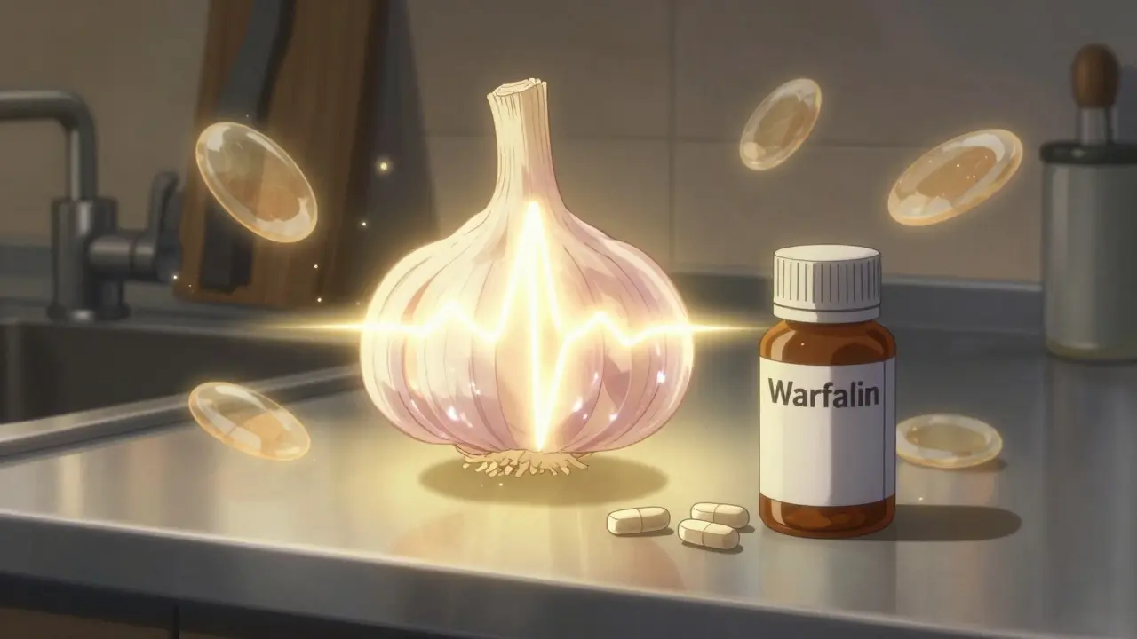 Garlic Supplements and Anticoagulants: What You Need to Know About Bleeding Risk