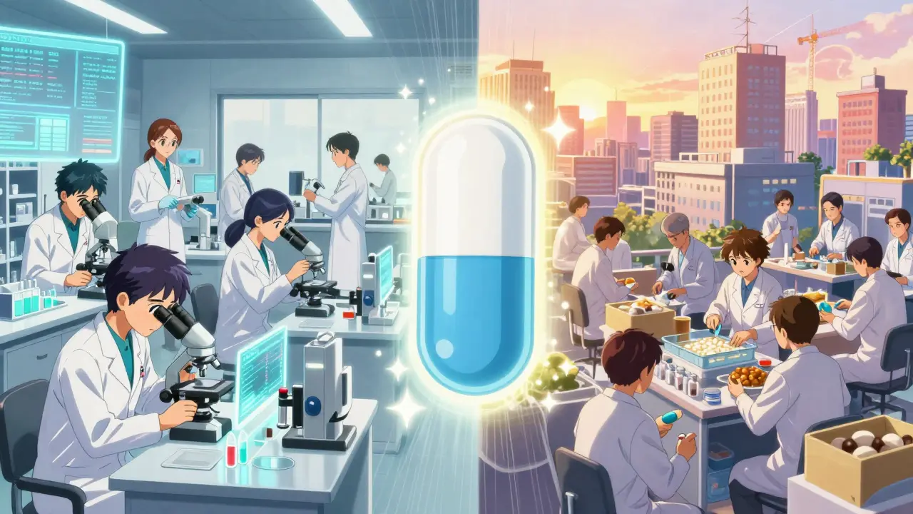 Labor Cost Differences: Generic vs Brand-Name Drug Production