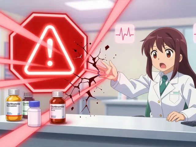 Clarithromycin Drug Interactions: Dangerous Combinations to Avoid